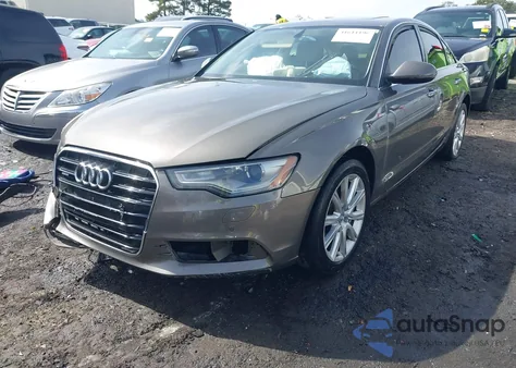 2013 Audi A6 3.0T Premium z USA, uszkodzony, nr VIN WAUGGAFC6DN137550